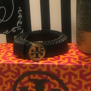 Tory Burch Navy Belt